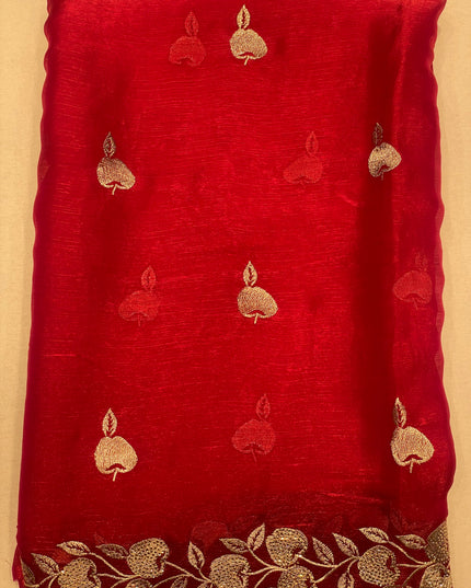 Work saree