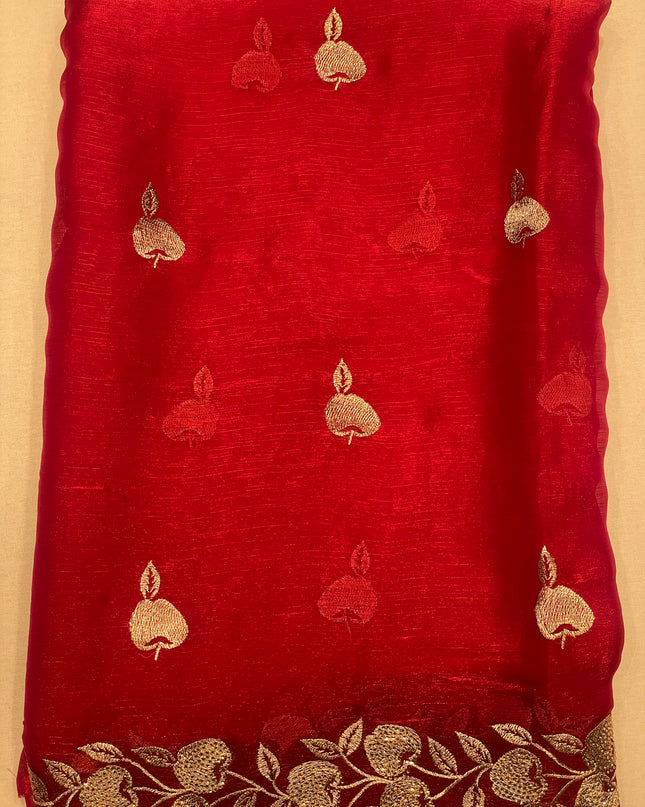 Work saree