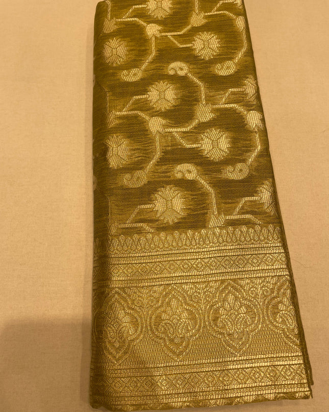 Banarasi jute silk