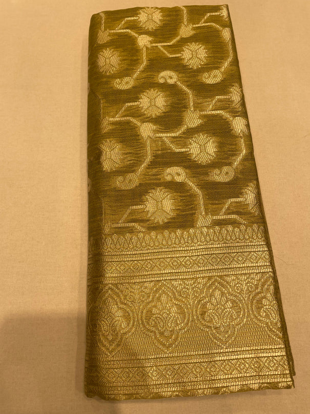 Banarasi jute silk