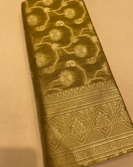 Banarasi jute silk