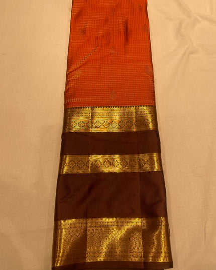 Kanchi silver brocatte
