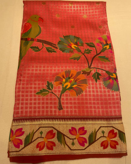 Paithani munya border