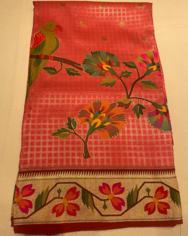 Paithani munya border