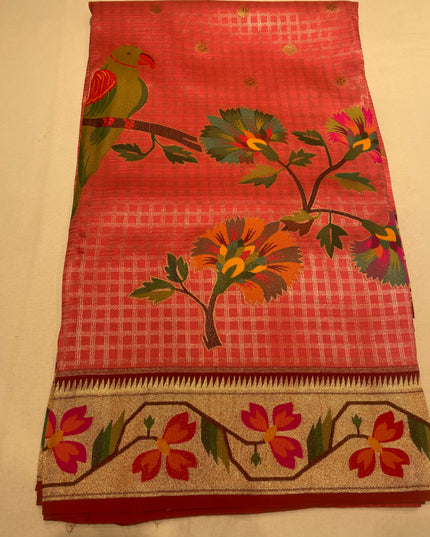 Paithani munya border