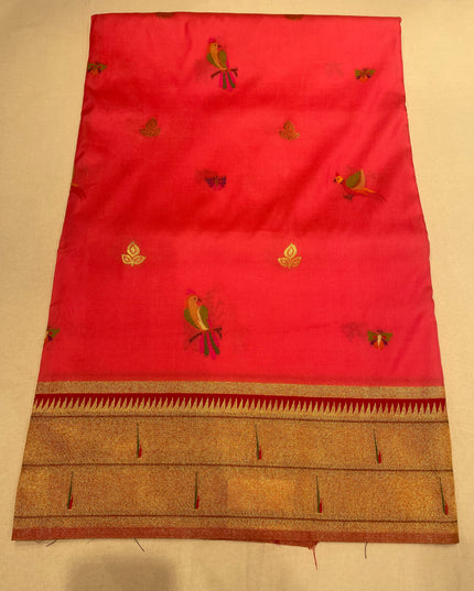 Paithani silk or banarasi silk