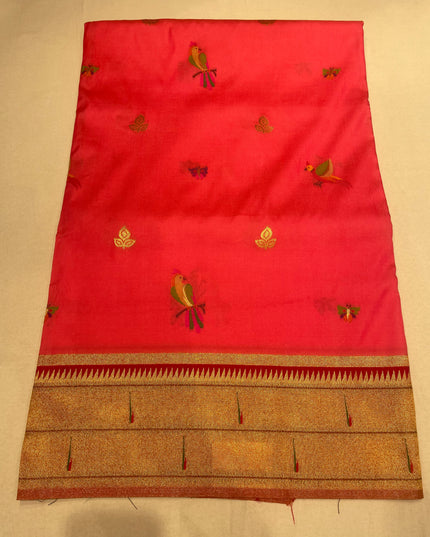 Paithani silk or banarasi silk