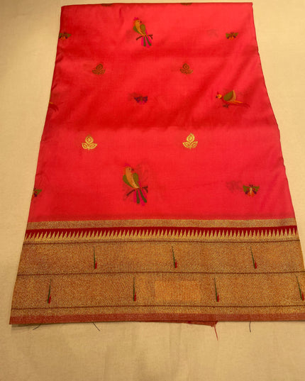 Paithani silk or banarasi silk