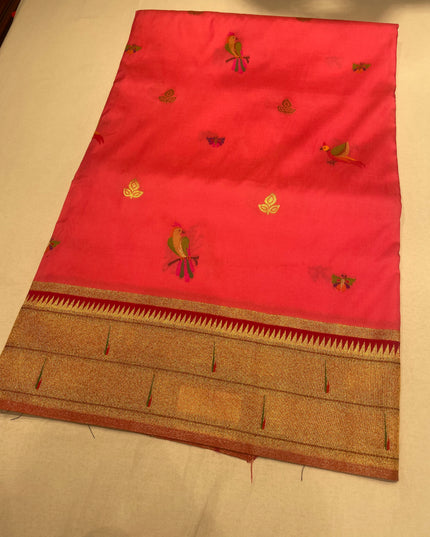 Paithani silk or banarasi silk