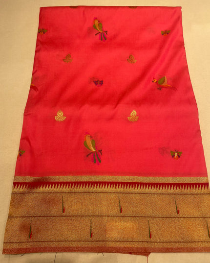 Paithani silk or banarasi silk